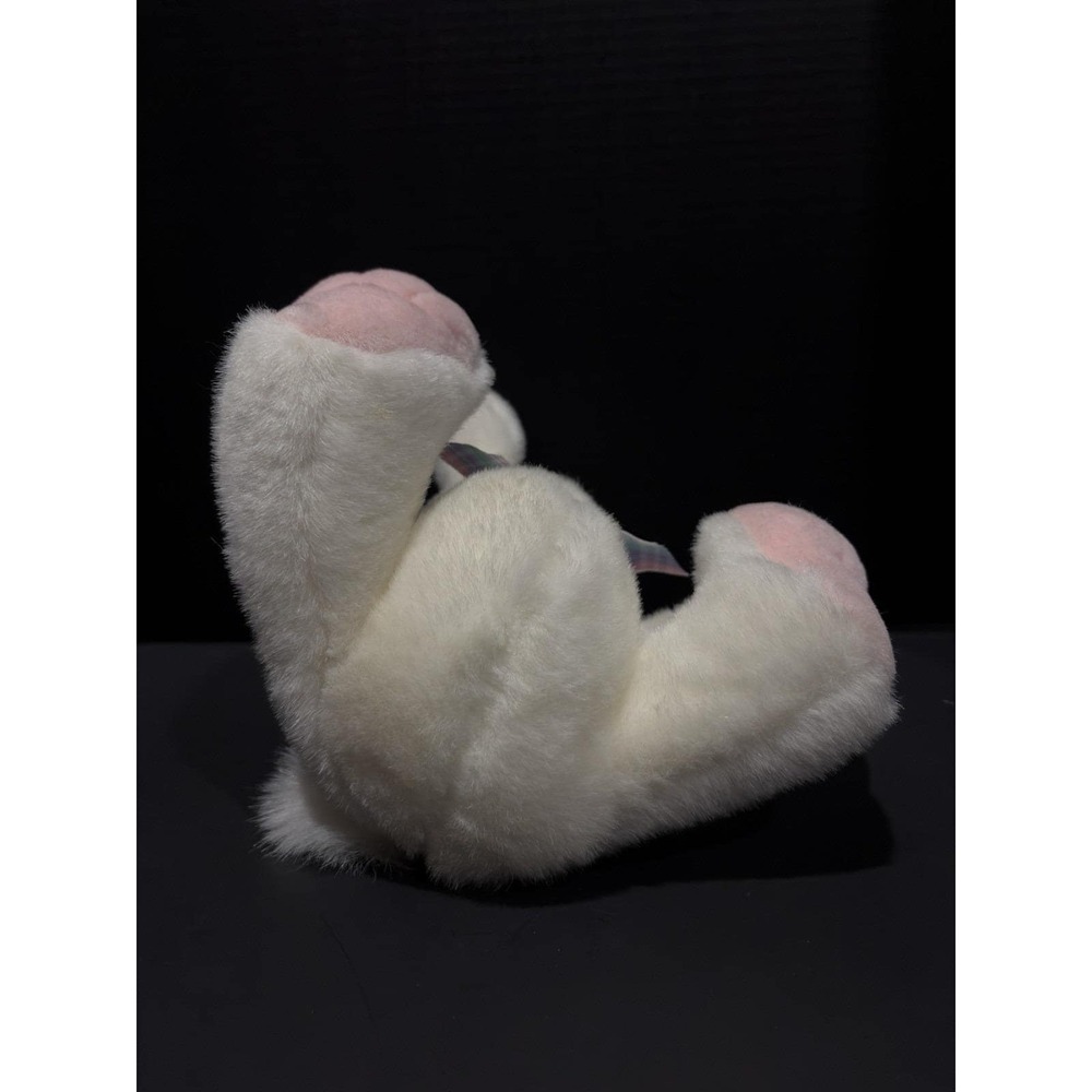 Vintage Russ Berrie Easter Plush W/chick White Rabbit 1994 W/tag - Picture 5 of 11